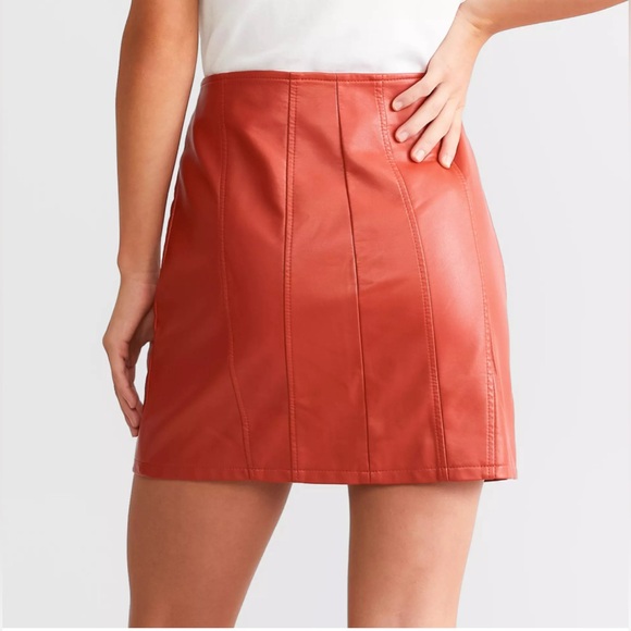 Free People Layla Mini Skirt Size 0 NWT - Picture 5 of 13